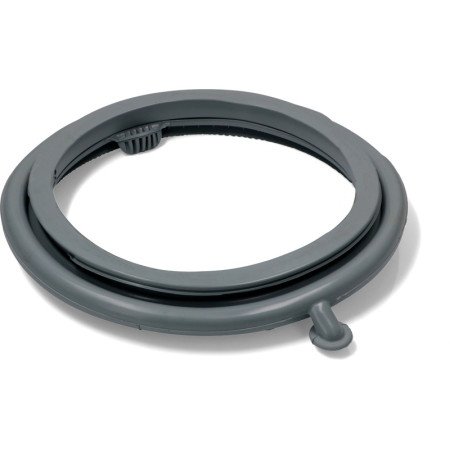 GSK008AD Резина люка до пральної машини ARDO/MERLONI 404001700, WHIRLPOOL 481246818103 з патрубком вузька (651008698) [117AK07] [00101267]
