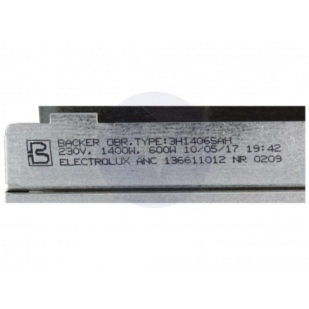 Тен IRCA 1400 + 600 W 230 V сушки Electrolux 1366110110 