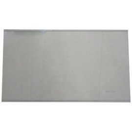 4350792000 Полиця скляна з накладками для холодильника 46x26.2см Beko