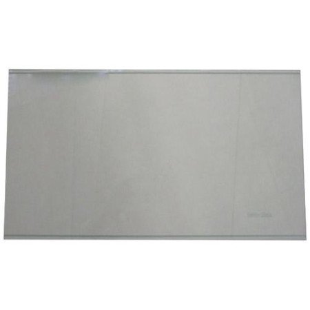 4350792000 Полиця скляна з накладками для холодильника 46x26.2см Beko