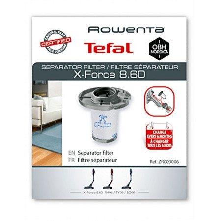 ZR009006 Фільтр HEPA контейнера акумуляторного порохотяга Rowenta X-Force