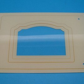 462416 Скло зовнішнє для мхп Gorenje 