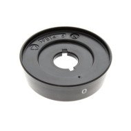 C00285754 Обідок ручки термостата для духовки Indesit BLACK (482000031690)