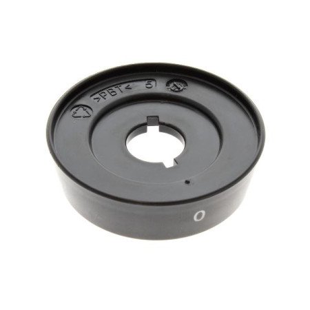 C00285754 Обідок ручки термостата для духовки Indesit BLACK (482000031690)