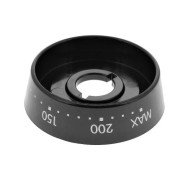 C00285754 Обідок ручки термостата для духовки Indesit BLACK (482000031690)
