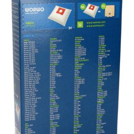 MPMB02K Мішки WORWO 4 шт+1 шт фільтр мотора порохотяга MPM, Amica [017-16]