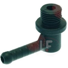 5032430 перехідник кутовий для кавоварки, RACCORDO 90° USCITA POMPA P0049/B NERO