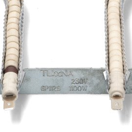 COK103GO Тен нижній 1100 W 230 V 420x270 mm Перемичка 318 mm Кронштейн 128x20 mm духовки Gorenje 598828