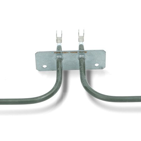 COK122AC Тен духовки нижний 1100 W плити 430x300 mm Кронштейн 75x30 mm Beko 462300001