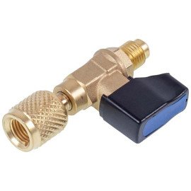 REF705UN Кран під балон VALUE СV 07 (1/4 зовнішня 1/4 внутрішня) прямий