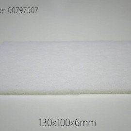 3000.0019 Фільтр 130x100x5 mm для порохотяга Zelmer ZVCA031D Bosch 00797507 [1308-2]