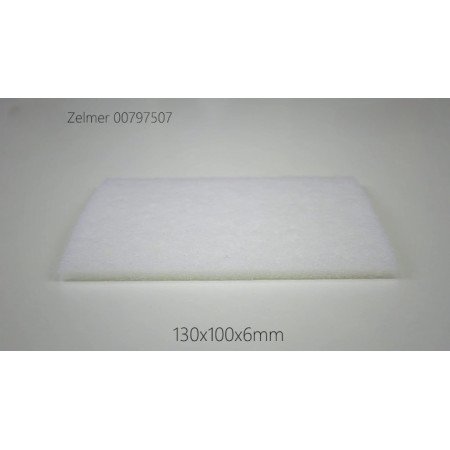 3000.0019 Фільтр 130x100x5 mm для порохотяга Zelmer ZVCA031D Bosch 00797507 [1308-2]