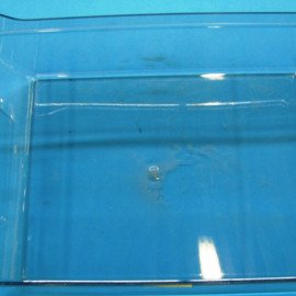 Ящик для овочів Правий/Лівий 360x260x140 mm холодилиника Gorenje прозорий 647182 