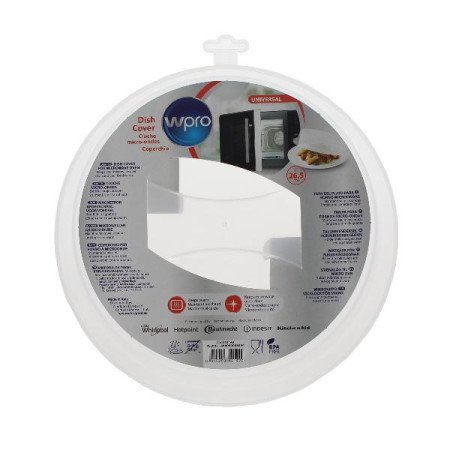 484000008434 Кришка WPRO тарілки для МХП D=265 mm (Заміна 484000008895, C00387256) (Аналог 484000000785) (C00335164)