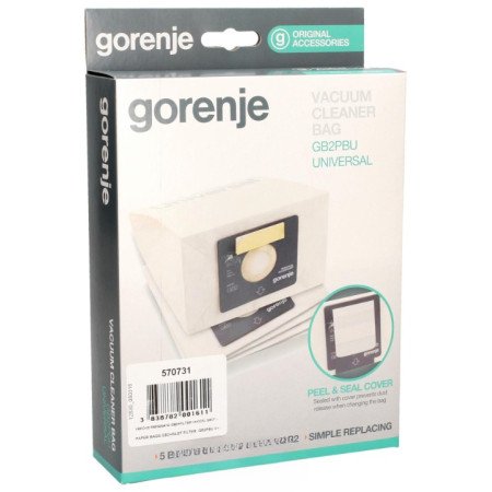 570731 Пилозбірник паперовий + фільтр для порохотяга Gorenje (Заміна 431822)