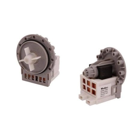 WM13W055V2X Головка насоса 40 W три самонарізи контакти ззаду окремо, Мідь. До пральної машини.