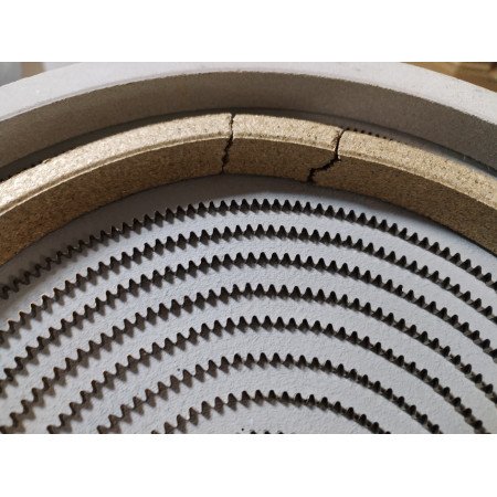 480121101747 Уцінка  Конфорка до склокерамічної плити Eika 280x230 mm 2700/1700W (C00376858)