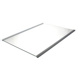 481010667591 Полиця скляна холодильника з накладками 48.5x34.5см Whirlpool (C00340331)