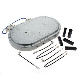 481231018896 Конфорка електрична Eika для склокераміки під гусятницю D=165 mm L=270 mm 1800/1000 W (C00377557)