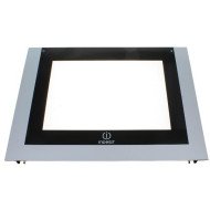 C00299162 Скло дверей духовки зовнішнє I6V6C1A.H(W)/FR Indesit (482000089439)