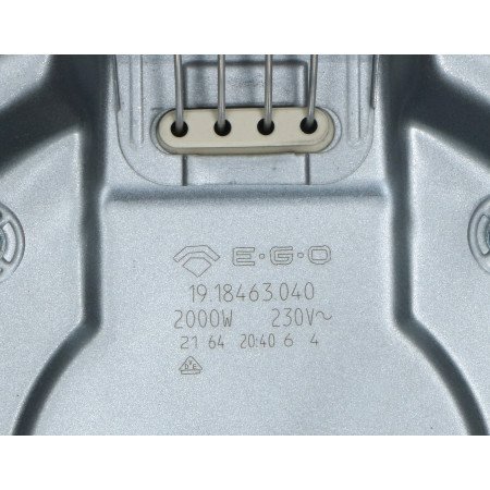 COK025UN Електроконфорка з червоним кружком 2000 W 180 mm EGO 19.18463.040 [C00099676] [CU65141]