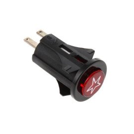 C00032154 Кнопка електропідпалу - Чорна для плити Ariston/Indesit (482000026208)