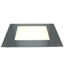 C00094595 Скло дверей зовнішнє плюс накладки IX для моделей FB,HB,SY,PB для духовки Indesit  (482000028032)
