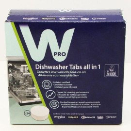 C00860155 Таблетки Wpro для посудомийки Все в 1 24 шт (488000860155)
