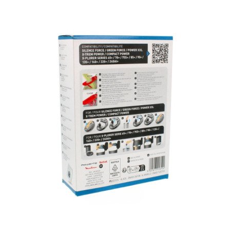 ZR200520 Мішок мікроволокно 4 шт для порохотяга Rowenta