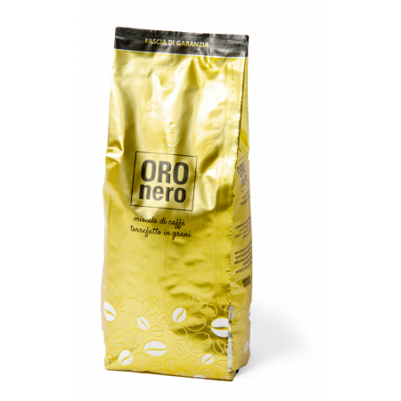 COF103ON Кава в зернах ORO NERO Gold WHOLE BEANS 80 % Арабіки 1 Kg ITALY
