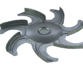 217440103 Крильчатка вентилятора D=180 mm d отв 6 mm духовки Beko