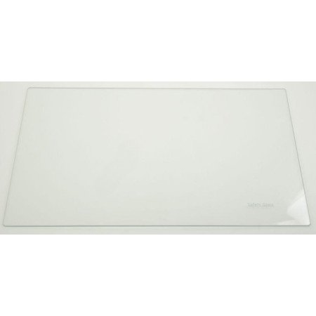 4657040100  Скляна поличка 457x285x3.2 mm холодильника Beko 4616140500, 4659370100