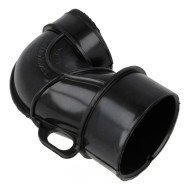 1743650100 Патрубок циркуляційного насоса 90° ПММ Beko 1740110100, 1719980100 
