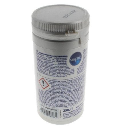 484000008496 Очисник пральної та посудомийної машини Wpro в банці, 250 ml (Аналог 484000008852) (C00385921)