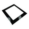 828603 Скло дверей BIO21 6-231 9005 GLU зовнішнє для духовки Gorenje 