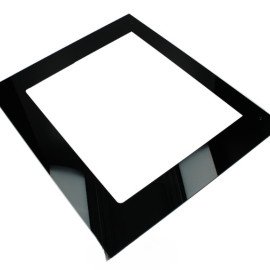 828603 Скло дверей BIO21 6-231 9005 GLU зовнішнє для духовки Gorenje 
