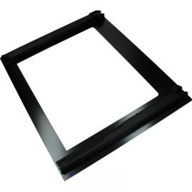 828603 Скло дверей BIO21 6-231 9005 GLU зовнішнє для духовки Gorenje 