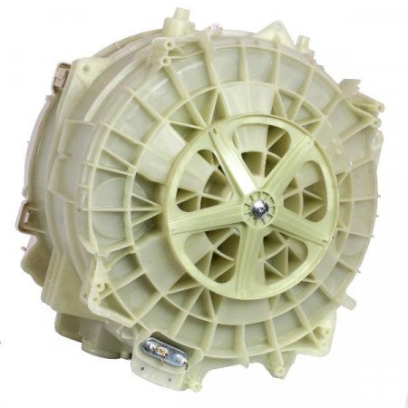 481011107487 Бак пластиковый в зборі1600, 62L, Ultra ПМ Whirlpool(482000072390)