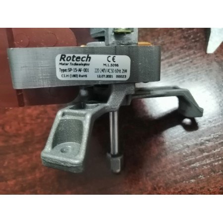 Двигун вентилятора конвекції 28 W, 220/240V, 50/60Hz Вал 35 mm Вентилятор D= 148 mm духовок Electrolux 3570114102 CU2852 