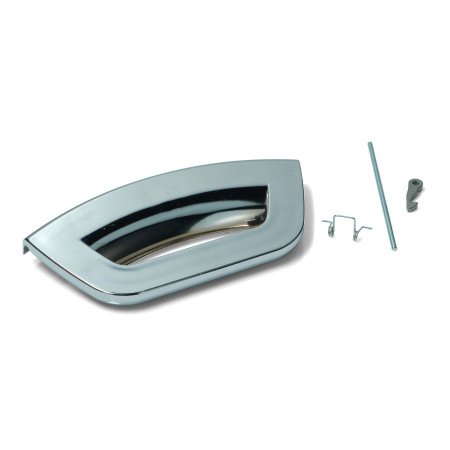 DHL015ID Ручка люка в зборі CHROME FUTURA до пральної машини Indesit C00287769 (482000023273) [00405310]