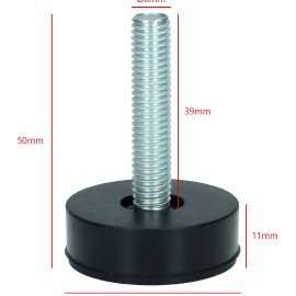 LFT000UN Ножка для ПМ D= 8 mm H= 50 mm