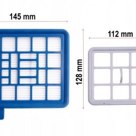 VC3100.200 Комплект фільтрів HEPA оригінал порохотяга ZELMER ZVCA315H [110-2]
