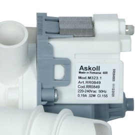 Головка насоса ASKOLL 34 W в сборе СМ CANDY 49004612, 49002228 [CY5423] (аналог PMP020CY) PMP010CY