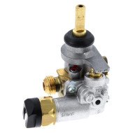 C00262595 Кран газовий з клапаном середньої конфорки COPRECI 28 (482000030649)