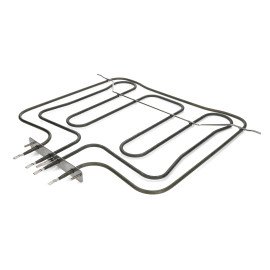 COK120SM Тен Irca духовки верхній з грилем 1000 + 1700 W 230V 378x365 mm Перемичка 458 mm SMEG 806890527, 806890178