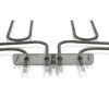 COK120SM Тен Irca духовки верхній з грилем 1000 + 1700 W 230V 378x365 mm Перемичка 458 mm SMEG 806890527, 806890178