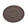 C00064919 Кришка розсікача на конфорку середня SEMIRAPIDE BLACK SEMI GLOSS до плити Indesit (482000027180)