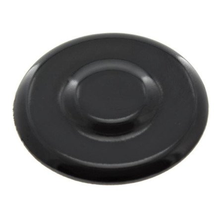C00142693 Кришка розсікача на конфорку мала D=49 mm SHINY BLACK до плити Indesit  (482000029654)
