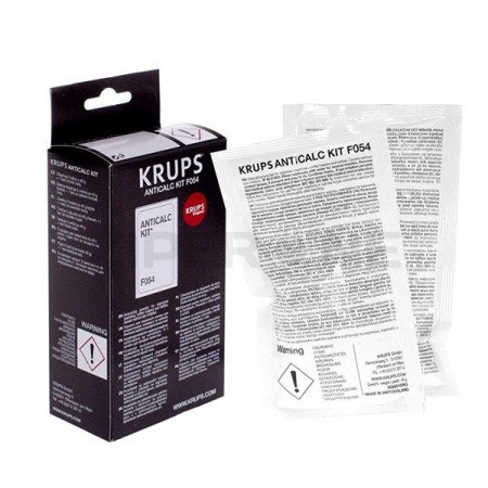 F054001B Засіб для видалення накипу F054 для кавомашини 2x40 g Krups