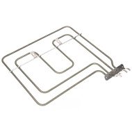 262900064 Тен гриля 1100 + 1100 W 230V 335x335 mm Перемичка 348 mm духовки Beko [COK112AC]